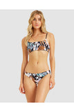TROPIC MOON REVERSE MINI CROP BIKINI SET