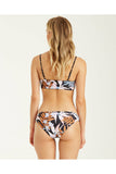 TROPIC MOON REVERSE MINI CROP BIKINI SET