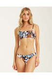 TROPIC MOON REVERSE MINI CROP BIKINI SET