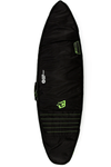 Black surfboard cover for two surfboards